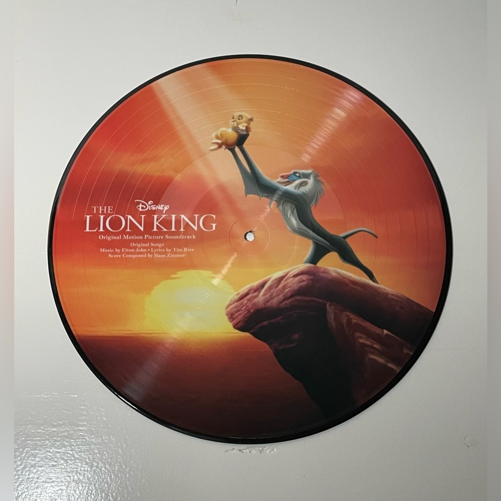 SALE! Lion King Vinyl Record - Picture 4 of 6